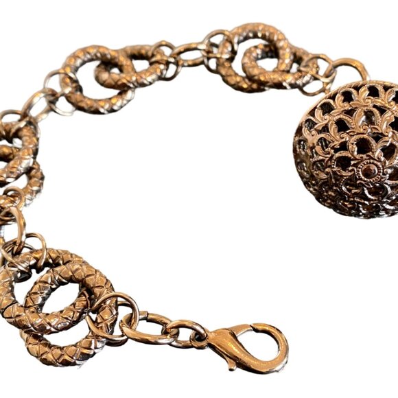 Rose Gold Chain Bracelet, Nouvelle Bijoux (Made in Italy) - Picture 2 of 5